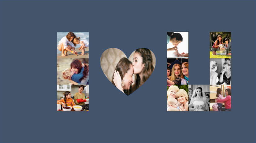 Mother's day letter slide - example 2.