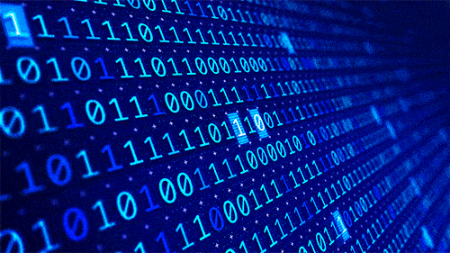 Bits_zero_one_image above the technical FAQ webpage of the iSlide PowerPoint add-in