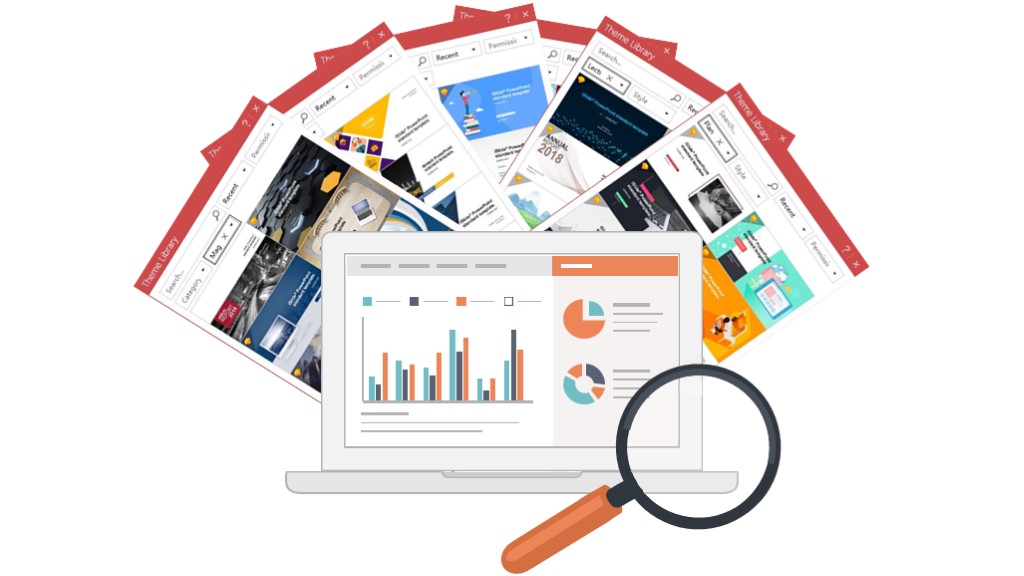 iSlide library overview picture