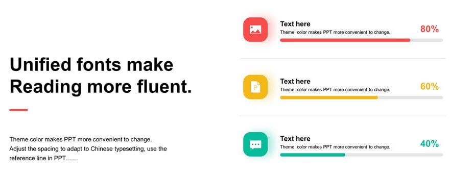 Unified fonts make reading more fluently